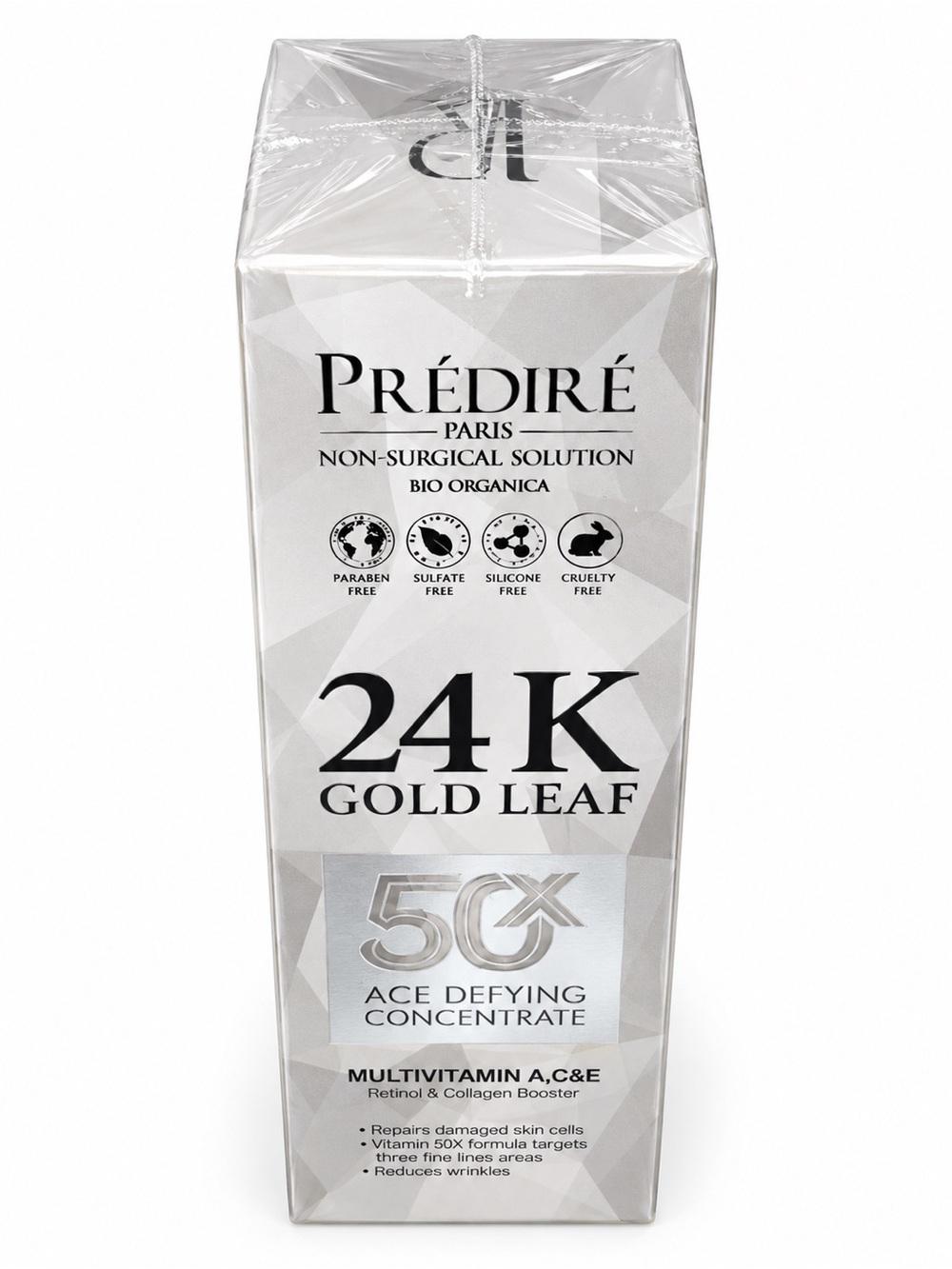 Prédiré Paris 24K Gold Leaf 50X Age Defying Concentrate - NEW + FACTORY SEALED
